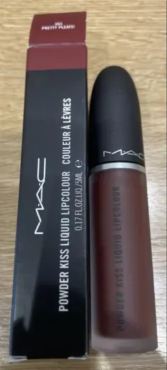 【新品未使用】MAC パウダーキス リキッド プリティー プリーツ！旧品