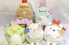 【美品】すみっこぐらし　天使なえびてん推し活ぬい全５種コンプセット
