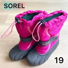 SOREL スノーブーツ 19cm ピンク ソレル ウインターブーツ 雪遊びのサムネイル
