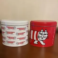 リサラーソン　マイキー　空き缶　2個セット