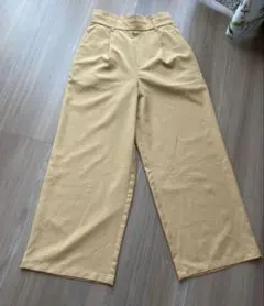 ロペピクニック ワイドパンツ オレンジ系 36