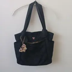 ANNA SUI ブラック トートバッグ