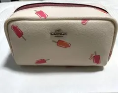 COACH 化粧ポーチ　アイスキャンディ