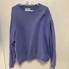 パープル スウェット