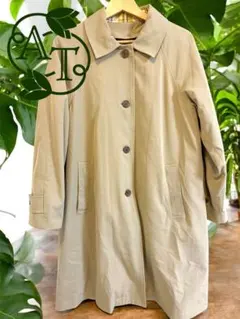 アフタヌーンティー　コート ライナー付き　 内側チェック柄