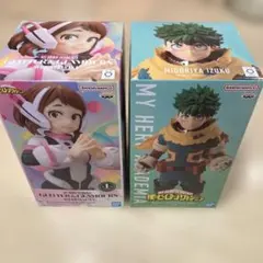 「僕のヒーローアカデミア」 緑谷出久 麗日お茶子　2店セット