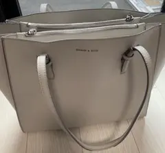 CHARLES & KEITH グレー トートバッグ