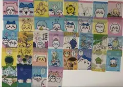 ちいかわ　2022年　郵便局　今日の報酬袋　チェンジングカード　コンプリート