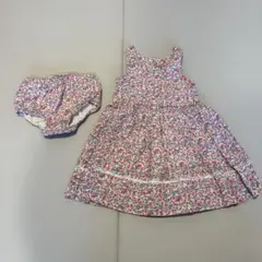 ラルフローレン 花柄ワンピースとパンツセット(~95cm)