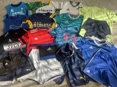 サッカーウェア　まとめ売り　adidas プーマ　アスレタ　ノースフェイスセット