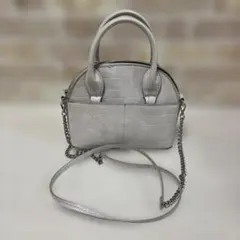 ZARA クロコ型押し 2way ショルダーバッグのサムネイル
