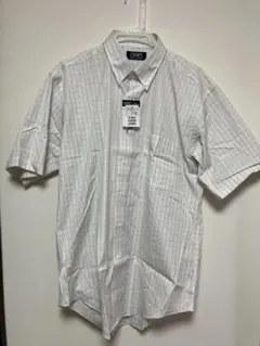 CHAPS RALPH LAUREN 半袖シャツ ホワイトチェック