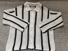 JOURNAL STANDARD relume ストライプメッシュカーディガン