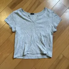 Brandy Melville 半袖Tシャツ グレーのサムネイル