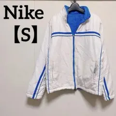 Nike 【S】ジャケット ホワイト/ブルー リバーシブル