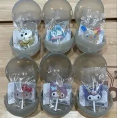 サンリオキャラクターズ カラフルキャンディチャーム　全6種　コンプ　新品未開封品