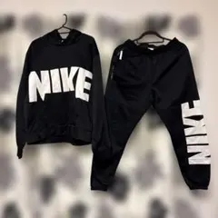 NIKE THERMA-FIT セットアップ 上下 M ブラック ホワイト