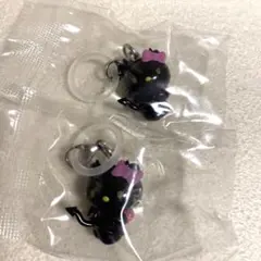 ハローキティ めじるしアクセサリー 小悪魔 2点
