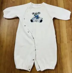 クマ ホワイト ロンパース ツーウェイ センスオブワンダー 50-70㎝ 新生児