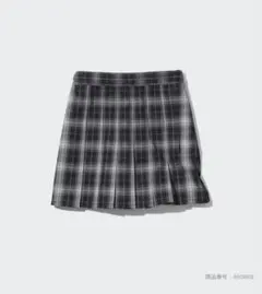 お値下げ❣️UNIQLO✩.*˚GIRLチェックプリーツミニスコート160