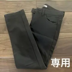 裏起毛　パンツ　Lサイズ　黒