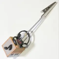 メモクリップホルダー　ミュージック　ポストカード　トレカスタンド　音符　レコード