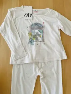 ZARA コットン 長袖 パジャマ 110