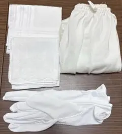 【結婚式セット】ハンカチ×2　インナー(新婦)グローブ(新郎)