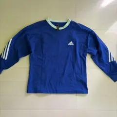 adidas 青 長袖Tシャツ 150