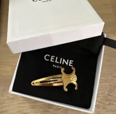 CELINE トリオンフ ヘアピン 2本セット - メルカリ