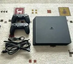 PS4 Slim 1TB CUH-2200B コントローラー2個 ソフト6本