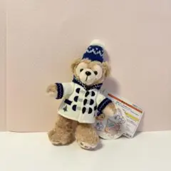 ダッフィー クリスマス　2018 ぬいぐるみバッジ