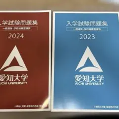 愛知大学 一般選抜/学校推薦型選抜 過去問2022・2023・2024・2025