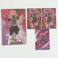 フュージョンワールド ゴクウブラック/ザマス パラレル3枚 ノーマル1枚