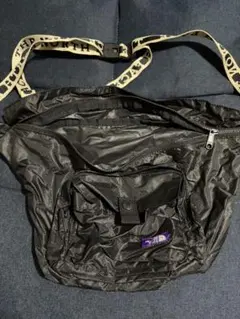 ノースフェイス　パープルレーベル　ブラック ボディバッグ