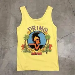 80s 90s ビンテージ タンクトップ PRIMO HAWAII 両面プリント