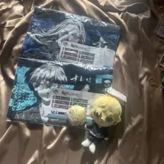 一番くじ Ｇ賞 東リべ マフラータオル　ぬいぐるみ　おまんじゅう　セット