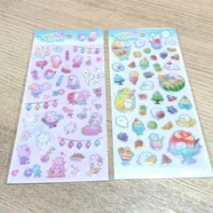 セリア NATSUきゃわいいジュエルシール2種セット