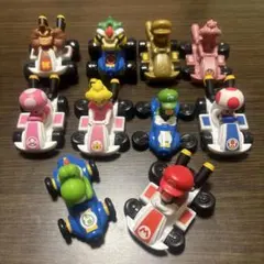マック　マリオカート フィギュアセット 10体　コンプリート
