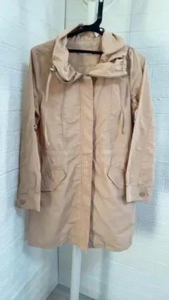 マウンテンパーカーロング　レインコート　薄手コート