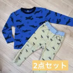 トップス、パンツ まとめ 男の子 飛行機 恐竜