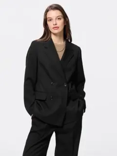 今季！GU ジーユー　ダブルブレストジャケットZ