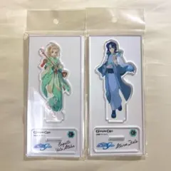 ガンダムSEED ガンダムカフェ 正月 アクリルスタンド アスラン カガリ 