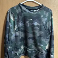 NIKE Dri-FIT カモフラージュ柄 スウェットシャツ Mサイズ