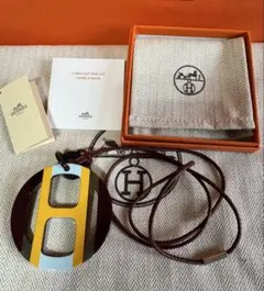 HERMES バッファローホーン Hエキップ ネックレス新品のサムネイル