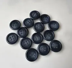 ダークブルー 4穴ボタン セット
