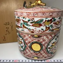 RITAO CHAN様専用 渓仙造 扁壷色絵花鳥図 水注 共箱 M R5047 - メルカリ