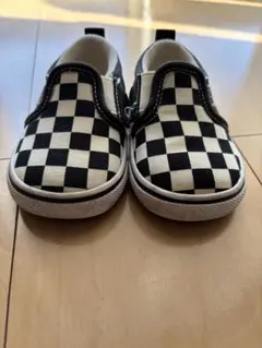 VANS チェッカーパターン スリッポン