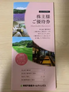 株主優待　東急不動産ホールディング