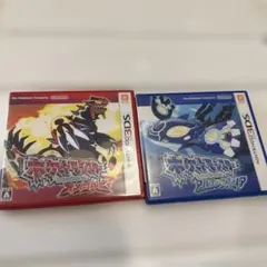 ポケットモンスター アルファサファイア & オメガルビーセット 動作確認済】ポケットモンスター アルファサファイア ＆ オメガルビー